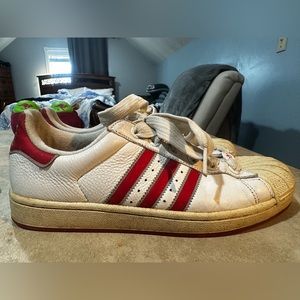 Vintage Adidas Shoes PWC 681001 Size 10 Pink ✨ Sparkles